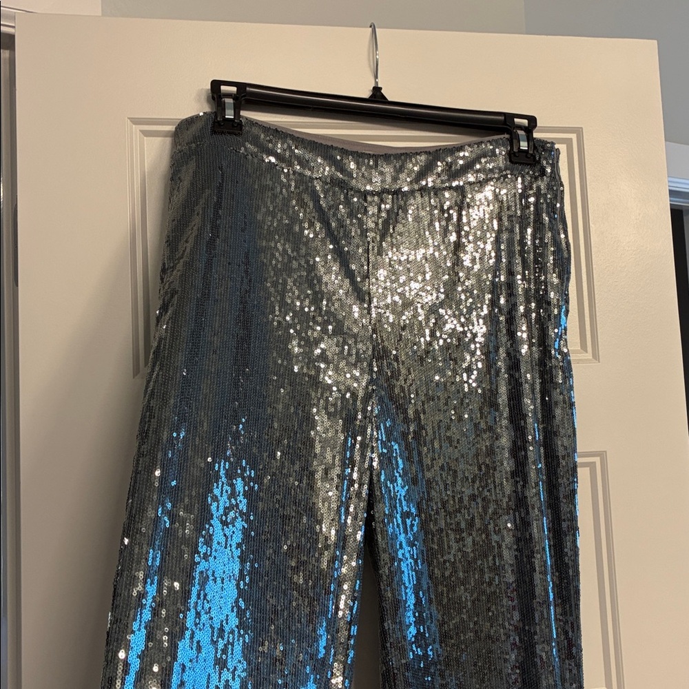 a new day Silver Sequin Pants - Picture 5 of 16